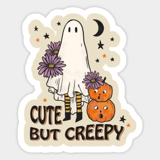 Cute but Creepy Sticker